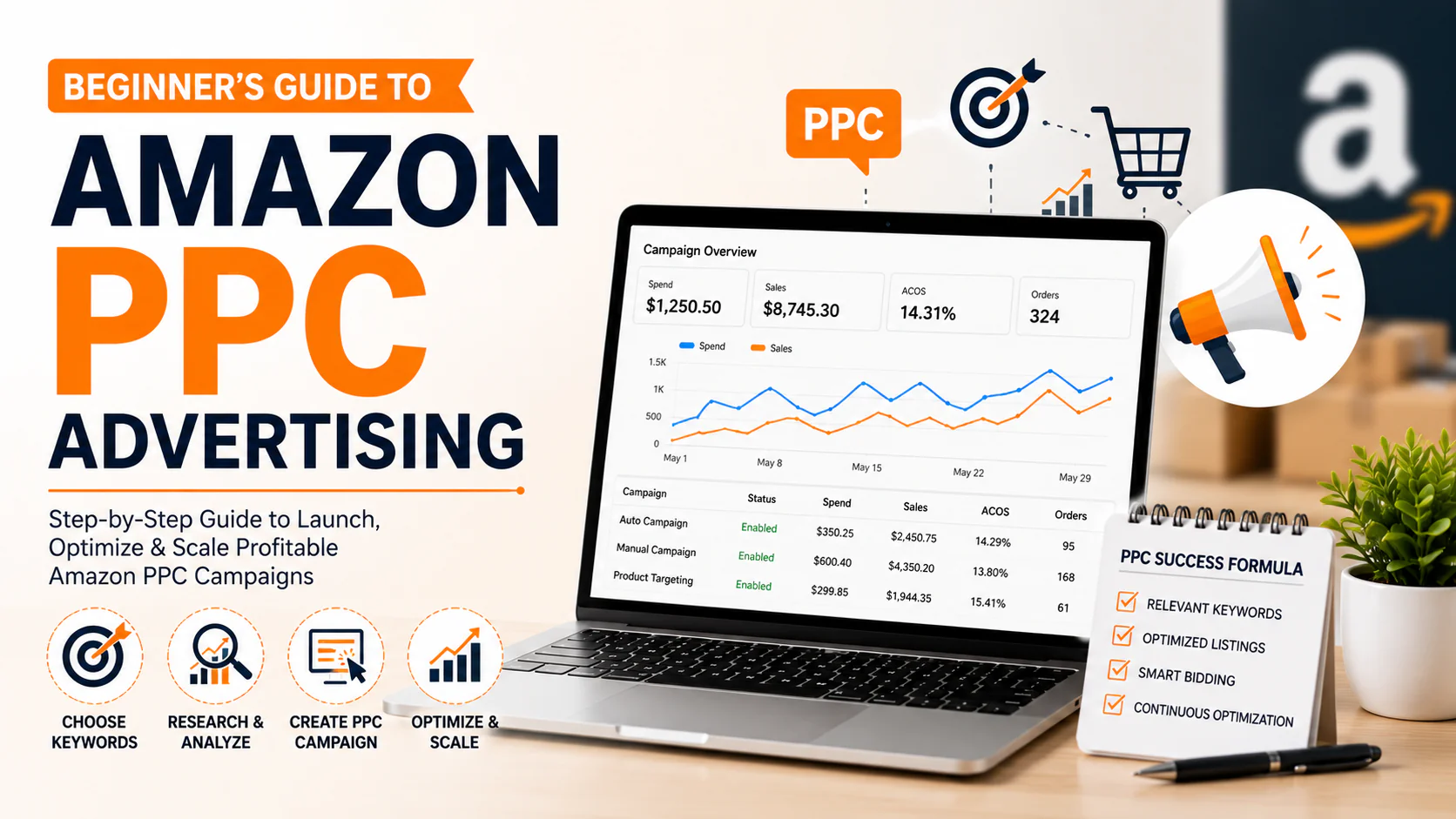 Beginner’s Guide to Amazon PPC Advertising