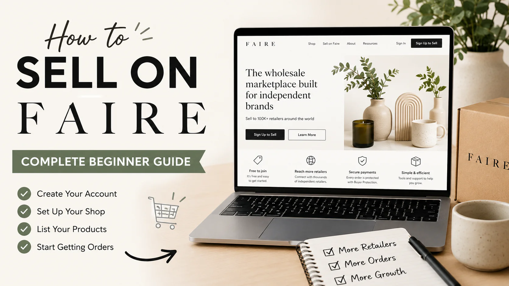How to Sell on Faire: Complete Beginner Guide