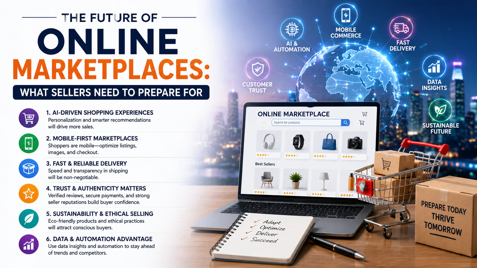 The Future of Online Marketplaces: What Sellers Need to Know