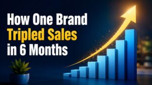 How One Brand Tripled Sales in 6 Months
