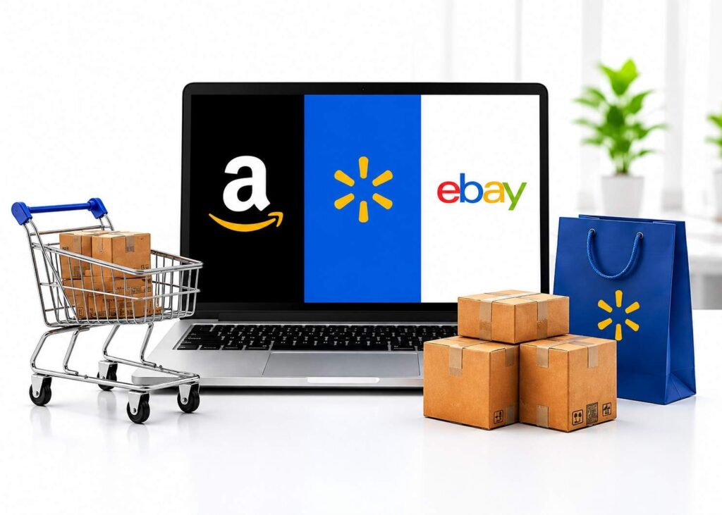 Amazon vs Walmart vs eBay