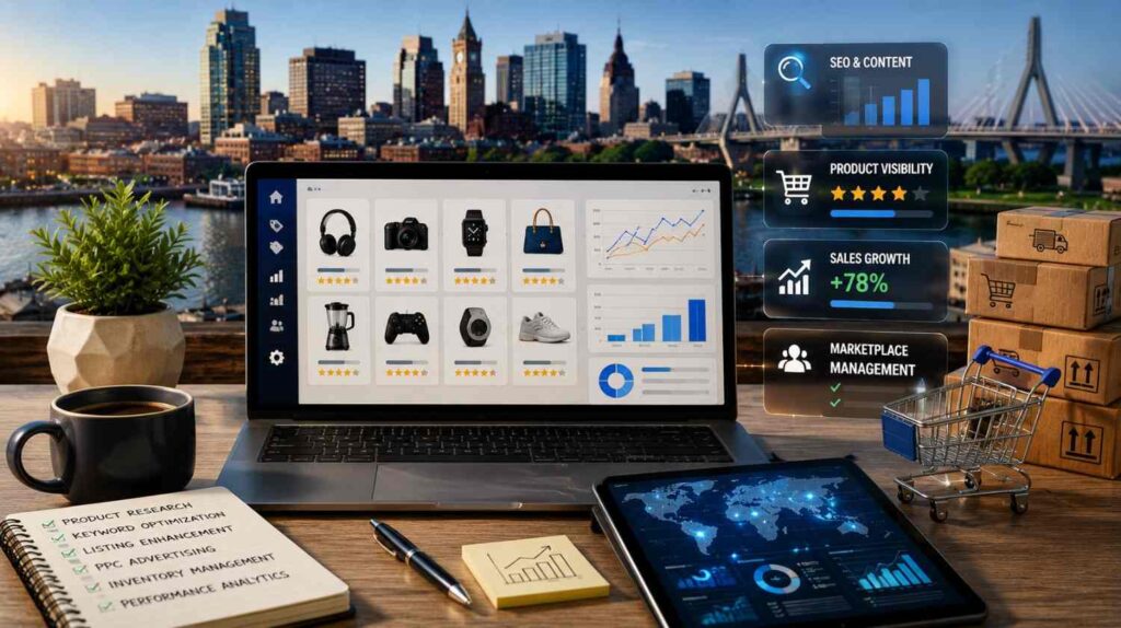 Boston eCommerce Marketplace Expert 100kb