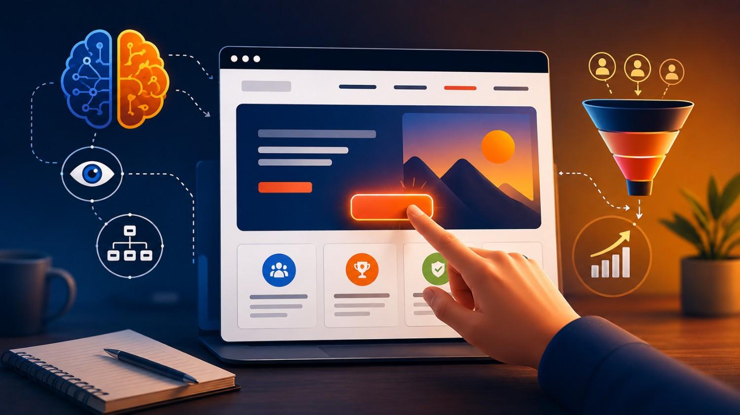 Psychology of the Click How Visual Hierarchy Drives High Intent Conversions