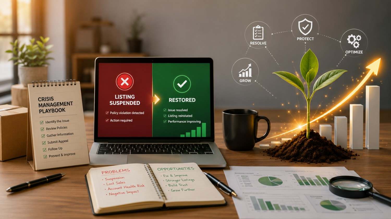Turning Listing Suspensions into Growth Opportunities A Crisis Management Playboo