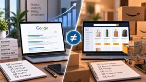 Google SEO vs. Marketplace SEO