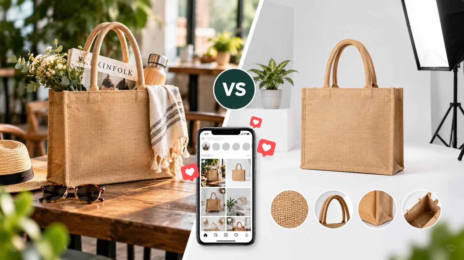 Lifestyle Imagery vs. Studio Shots
