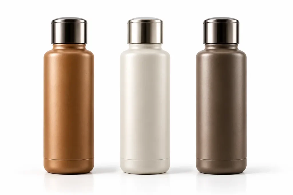 Minimal Trio of Insulated Bottles