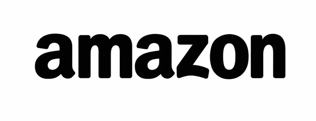 Minimalist Amazon Wordmark on White
