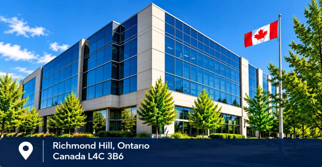 Modern Canadian Office in Richmond Hill